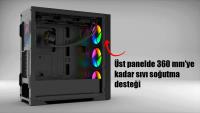 EMPOUSA EMG-17XN 750W 80 PLUS  4X120MM FAN RGB + Gaming ATX PSU YOK KUMAND VAR